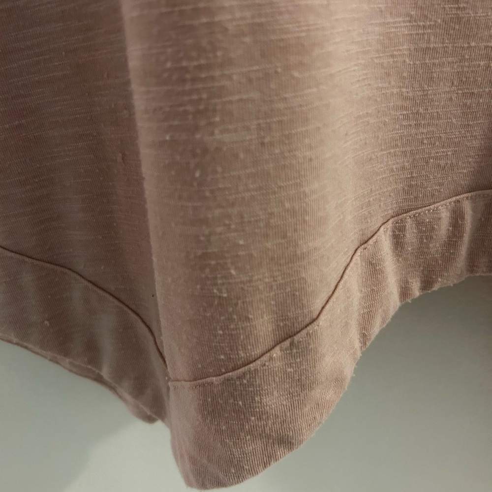 Jones New York Signature Light Mauve Short Sleeve Top - Picture 4 of 5